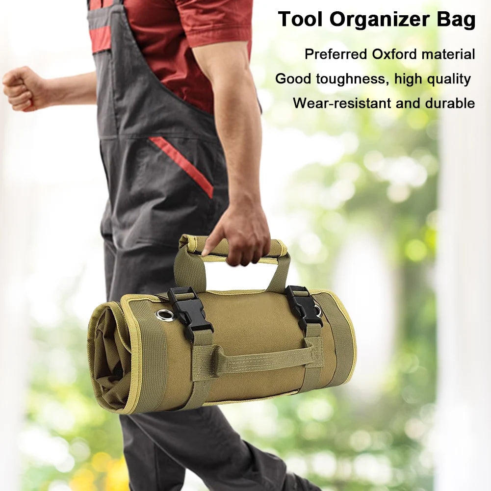 Tool Roll Organizer | Portable Hanging Tool Roll | Nanner's NickNacks