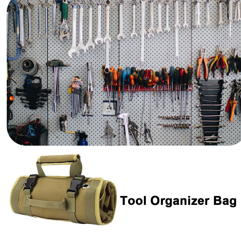 Tool Roll Organizer | Portable Hanging Tool Roll | Nanner's NickNacks