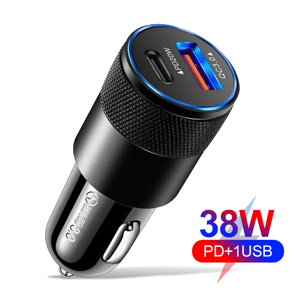 Retractable Car Charger | Retractable Phone Charger|Nanner's NickNacks